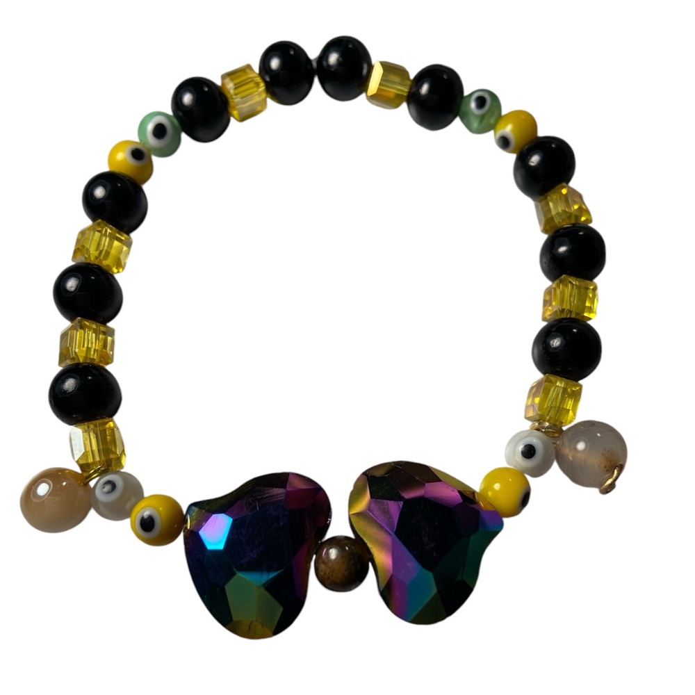 Turkish eye elastic handmade bracelet